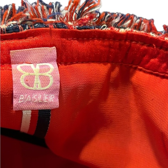 Basler Gmbh Black, Red, and White Size 16 Tweed Plaid Ladies Jacket - Picture 13 of 13